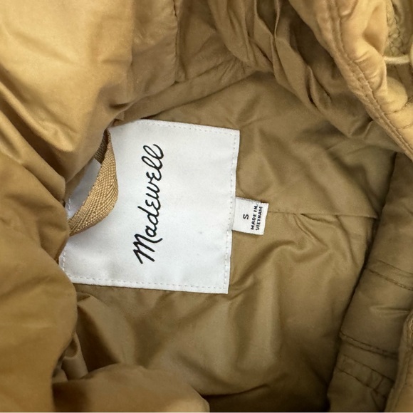 Madewell Austin Quilted Coat Small - Picture 4 of 4